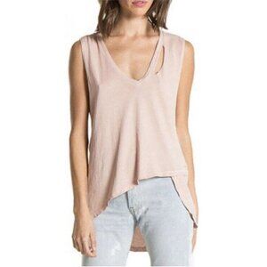 n:philanthropy Cooper Distressed Dusty Pink Tank Top Size XS